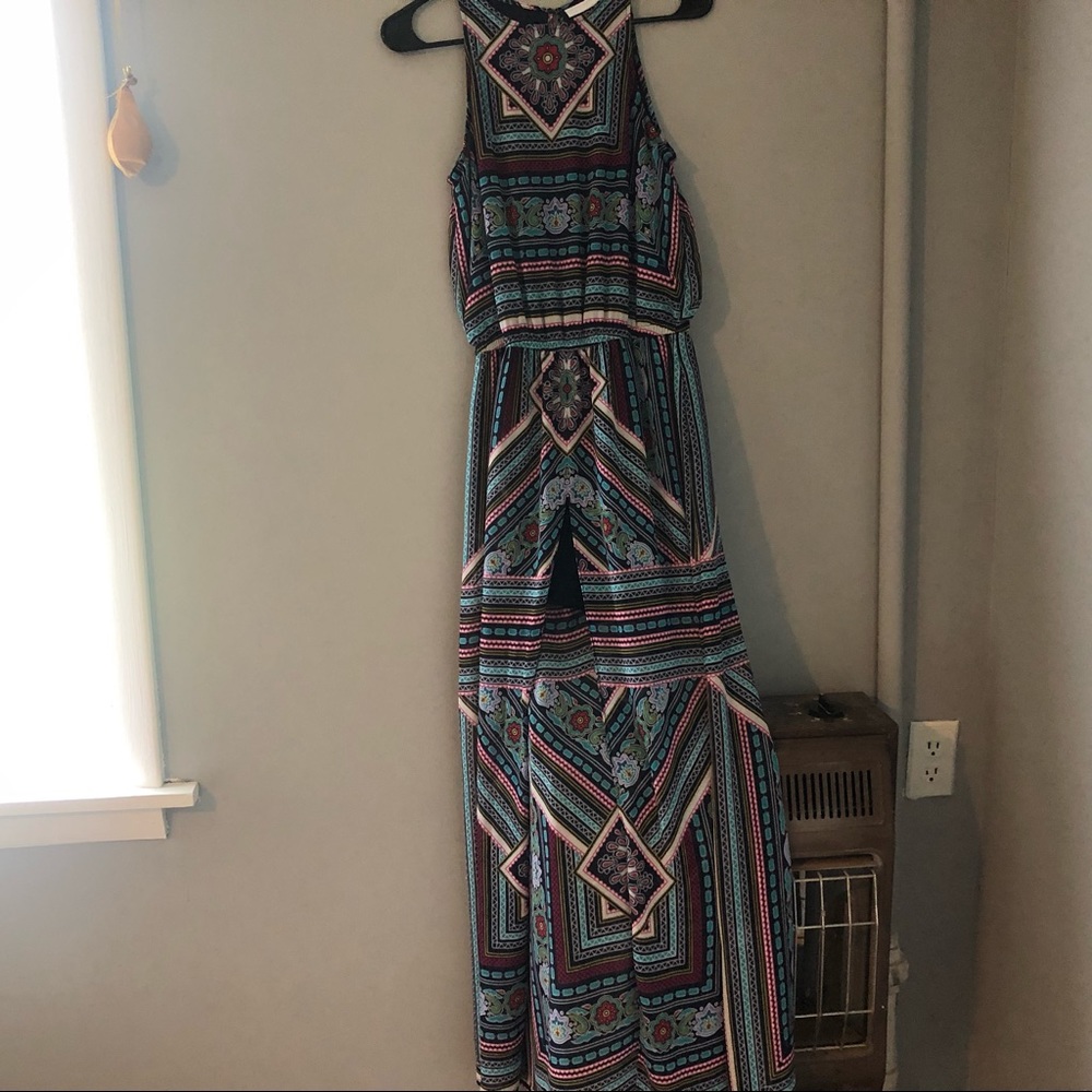 Maxi romper dress